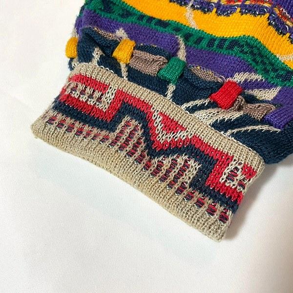 anc クージー COOGI ニット・セーター L マルチ 3Dニット 柄