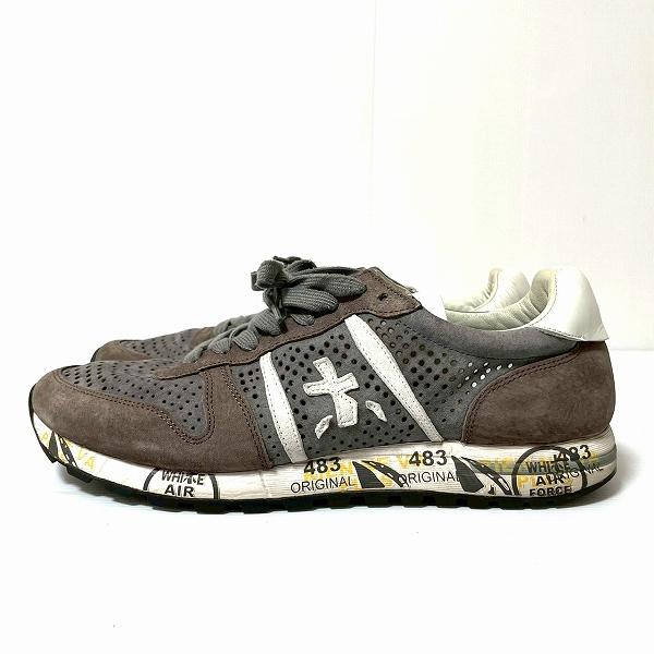 PREMIATAスニーカー42 ans プレミアータ PREMIATA スニーカー 42 グレー 白 ORIGINAL 483