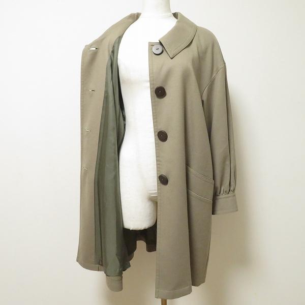 #anc レリアン Leilian コート 9 カーキ系 ステンカラー レディース [965610]_3