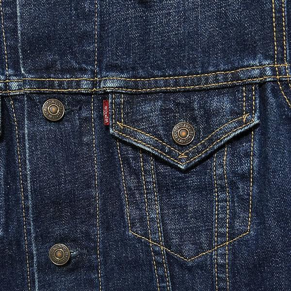 anc リーバイス LEVIS ジャケット S 紺 インディゴ デニム 78500 G