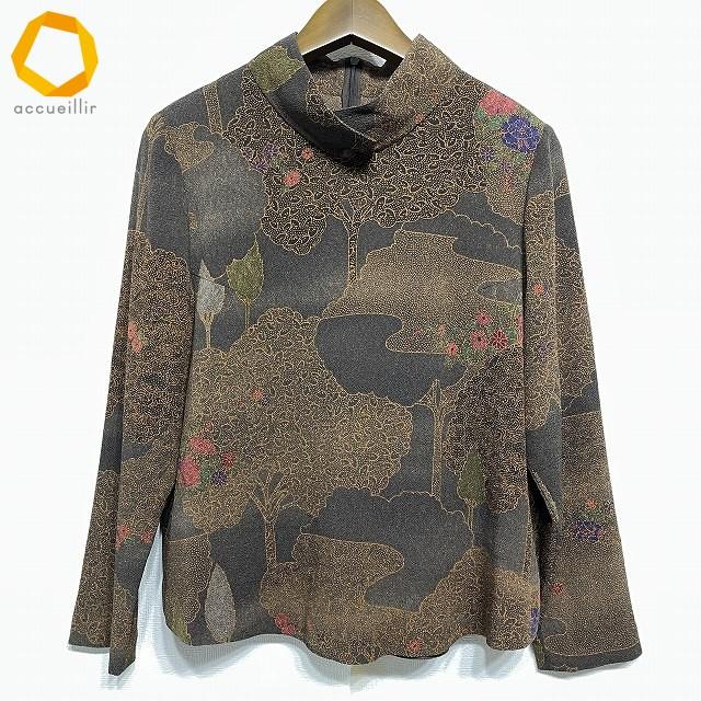 anc 詩仙堂 ヒトシタムラ HITOSHI TAMURA カットソー 茶 オレンジ 