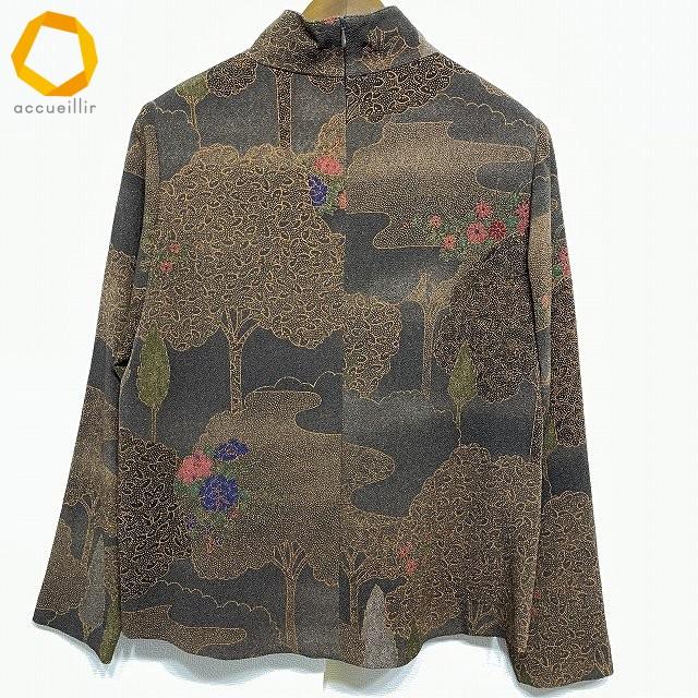 anc 詩仙堂 ヒトシタムラ HITOSHI TAMURA カットソー 茶 オレンジ 
