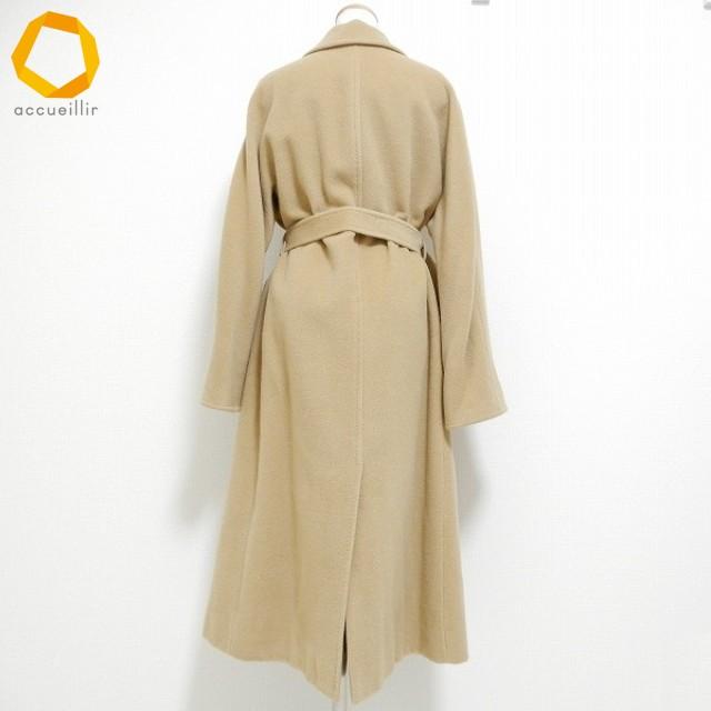 wnc バーバリー BURBERRY ロング ステンカラー コート 40 ベージュ