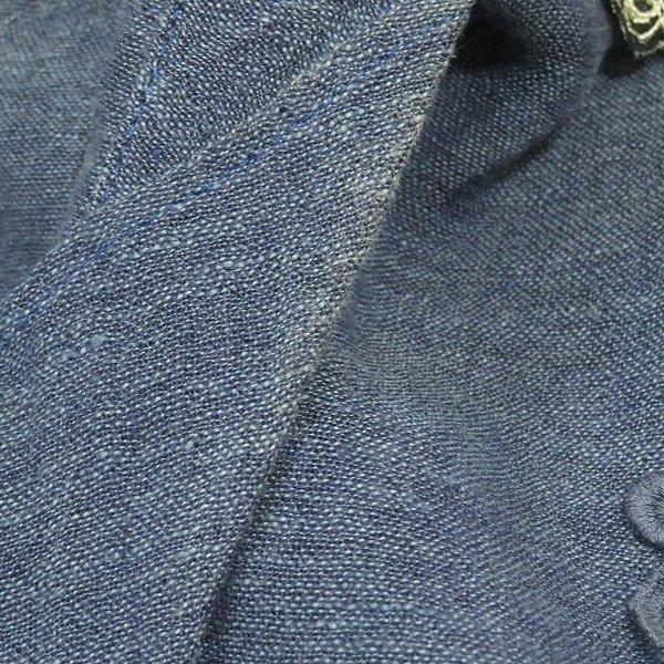 snc インポートロッサ import Rossa ジャケット 46 紺 麻 レース 刺繍