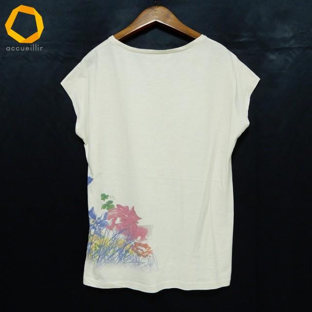 snc インポートロッサ import Rossa カットソー 42 ベージュ系 マルチ