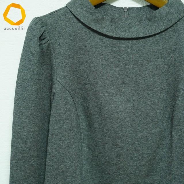 エムズグレイシー wnc エムズグレイシー M'SGRACY カットソー 38 グレー スパンコール