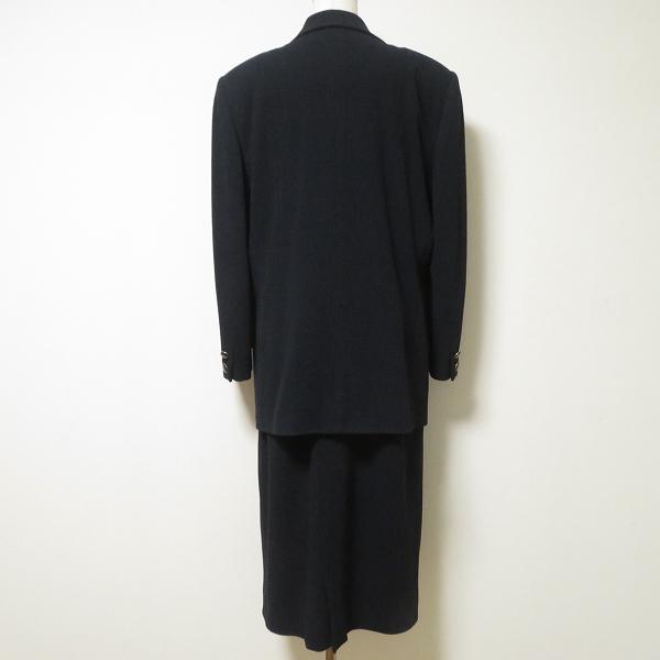 anc タケオ ニシダ TAKEO NISHIDA スカートスーツ ツーピース 13 紺