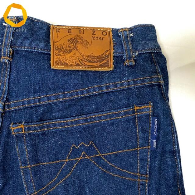 anc ケンゾー KENZO ジーンズ 青 デニム 北斎タグ ヴィンテージ 美品