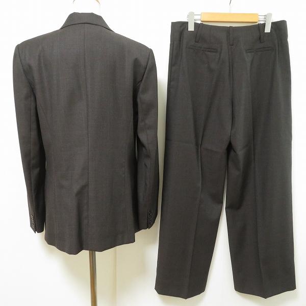 anc ケンゾー KENZO セットアップ パンツスーツ 47 グレー 青 グレン