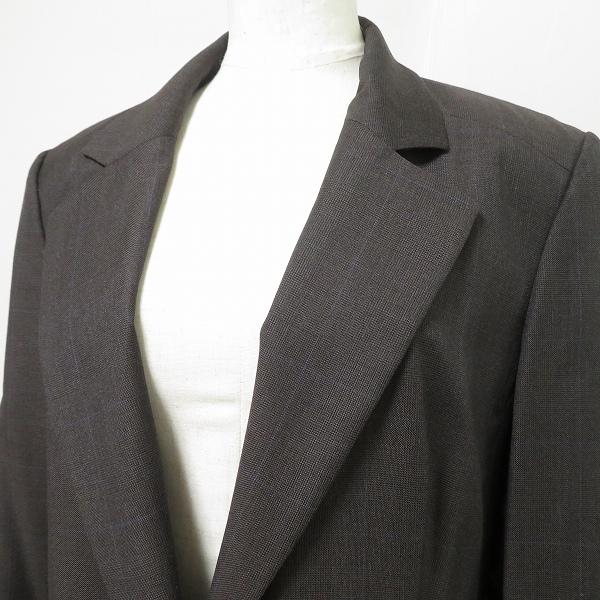 anc ケンゾー KENZO セットアップ パンツスーツ 47 グレー 青 グレン