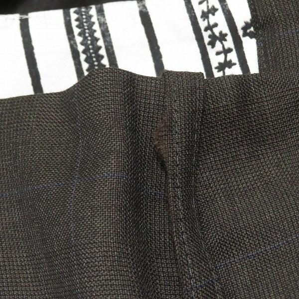 anc ケンゾー KENZO セットアップ パンツスーツ 47 グレー 青 グレン