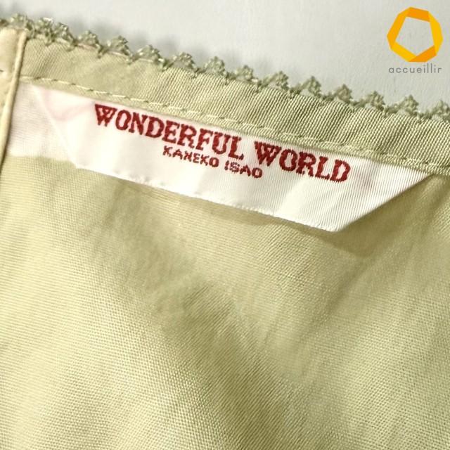 skc ワンダフルワールド カネコイサオ WONDERFUL WORLD ワンピース 薄