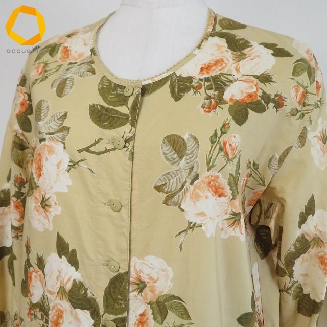 #akc ワンダフルワールド WONDERFUL WORLD KANEKO ISAO ワンピース ベージュ系 花柄 バラ ティアード ロング レディース [970554] |  | 02