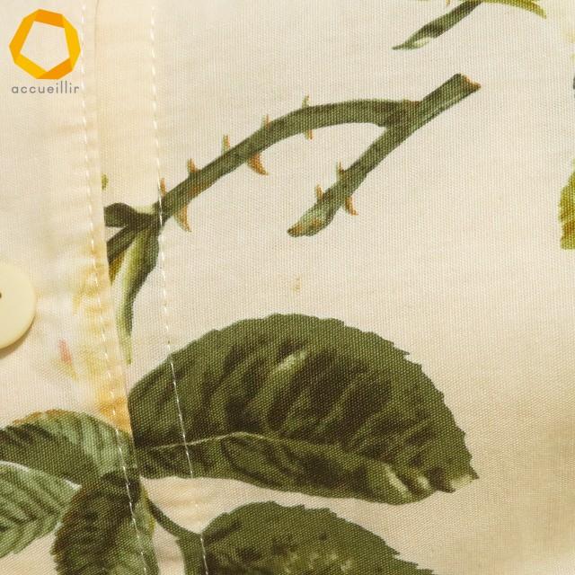 #skc ワンダフルワールド WONDERFUL WORLD KANEKO ISAO ワンピース アイボリー 緑 バラ柄 花柄 ティアード ロング レディース [970557] |  | 09