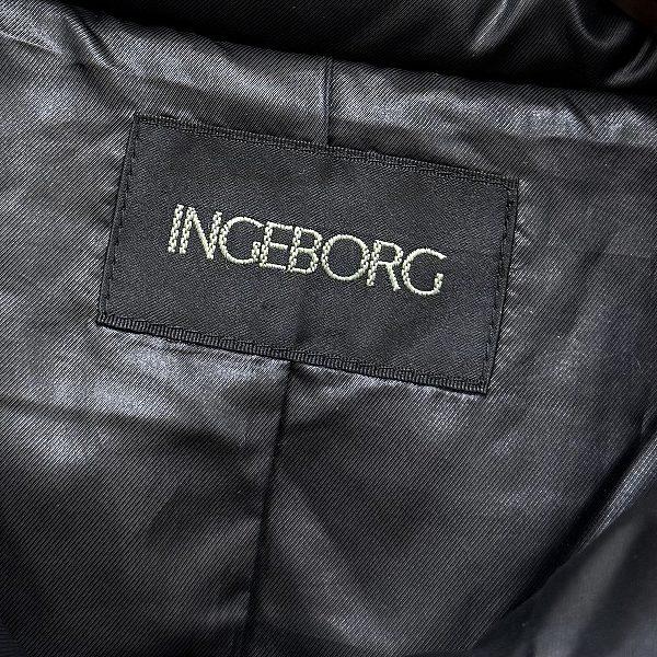wnc インゲボルグ INGEBORG ジャケット 11 黒 ダウンジャケット レース