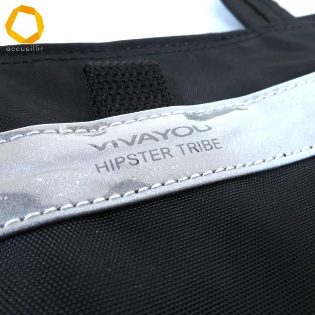 #ab ビバユー VIVAYOU HIPSTER TRIBE ボストンバッグ 黒 ブラック 旅行カバン バッグ ポケット 大容量 美品 ユニセックス [972676] k01 |  | 07