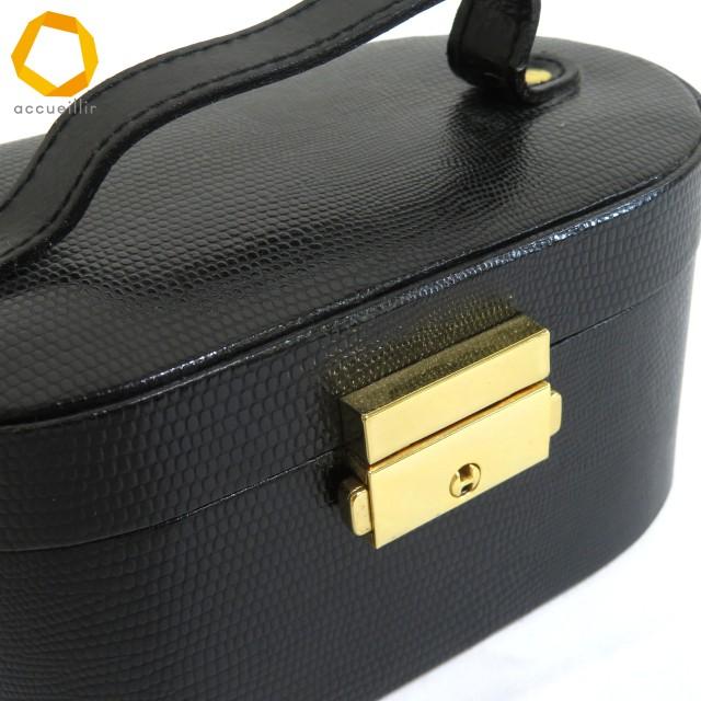 #axe ミキモト MIKIMOTO アクセサリーボックス 黒 ジュエリーボックス 鍵付き アクセサリー ジュエリー ケース レディース [972682] k01 |  | 02