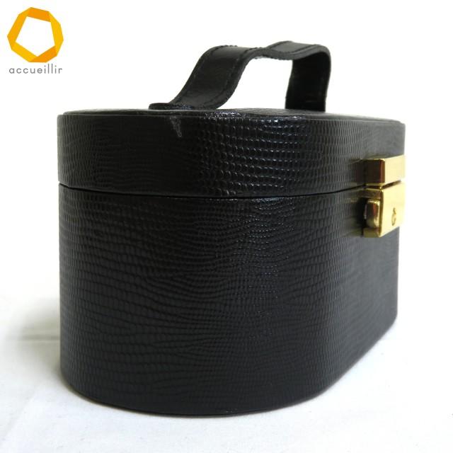 #axe ミキモト MIKIMOTO アクセサリーボックス 黒 ジュエリーボックス 鍵付き アクセサリー ジュエリー ケース レディース [972682] k01 |  | 04