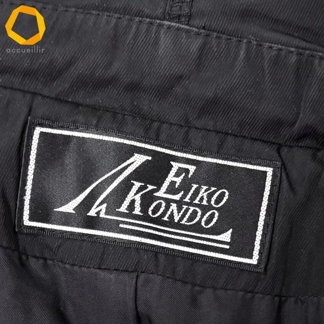 レディース 【美品】EIKO KONDO ジップアップジャケット フリル 変形 