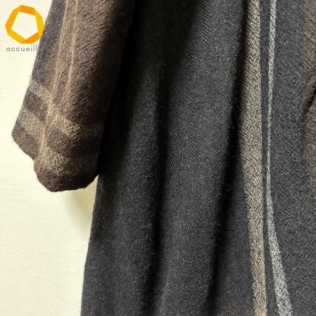 慈雨 ジウ センソユニコ ☆ ウール ショート コート 40 日本製 軽量 慈雨（ジウ） センソユニコ SENSO UNICO ジャケット ショート丈