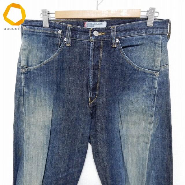 anc リーバイス LEVIS ENGINEERED JEANS ジーンズ デニム パンツ 33 紺