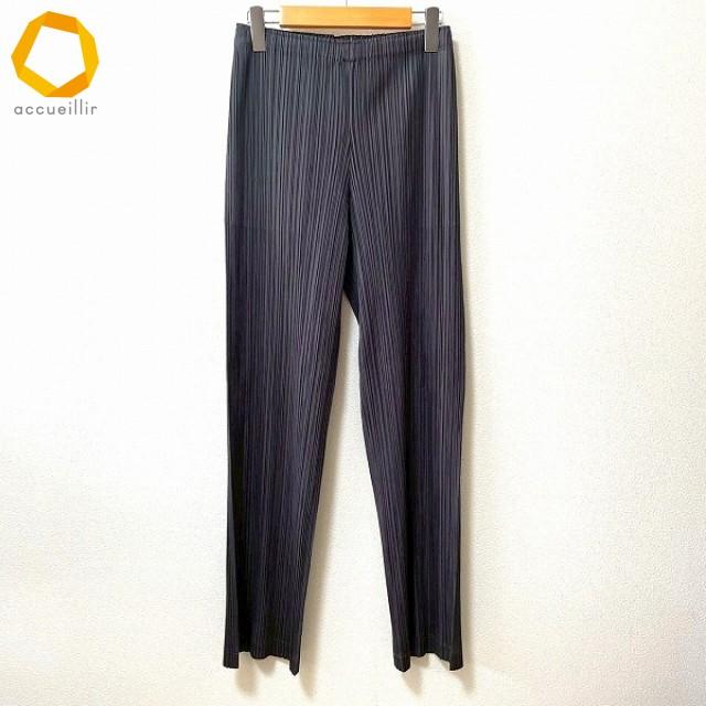 apc プリーツプリーズ PLEATSPLEASE イッセイミヤケ パンツ 4 グレー