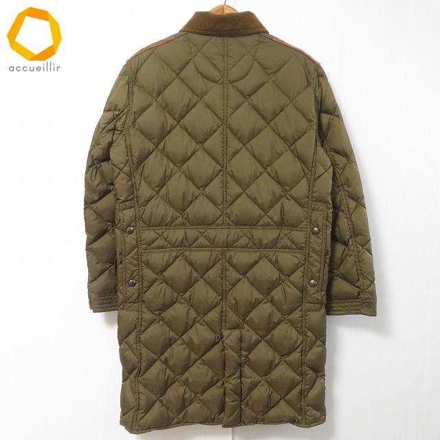 wnc ラルフローレン RalphLauren ダウンコート 11 カーキ 茶 スエード 