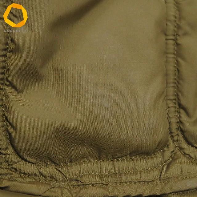 wnc ラルフローレン RalphLauren ダウンコート 11 カーキ 茶 スエード