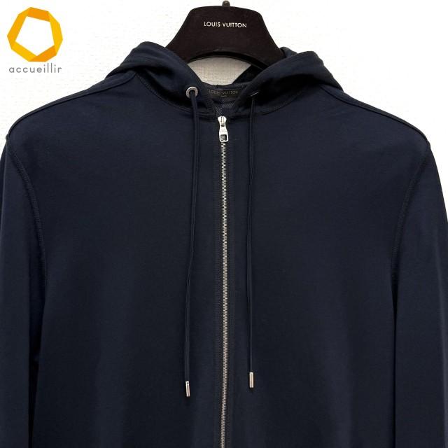 apc ルイヴィトン LOUISVUITTON トレーナー・パーカー XS 濃紺 茶系
