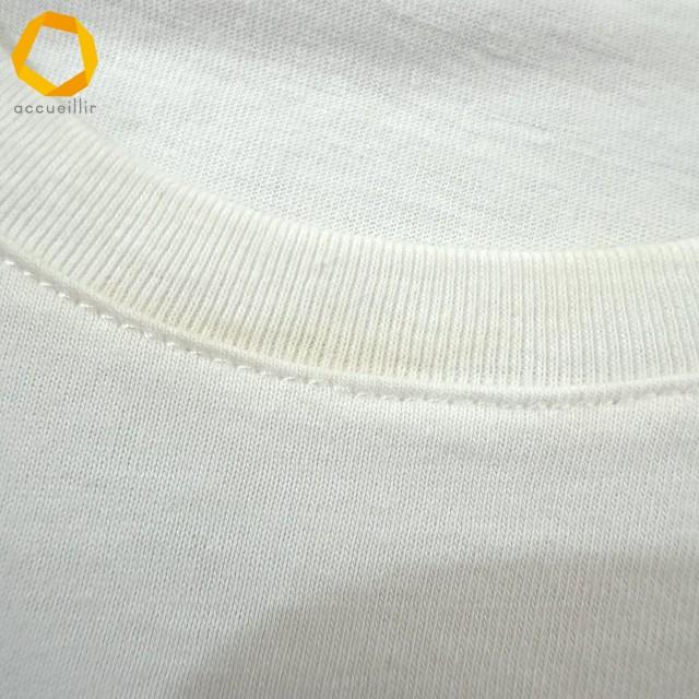 sxc グッチ GUCCI Tシャツ S 白 紫 半袖 カットソー ロゴプリント