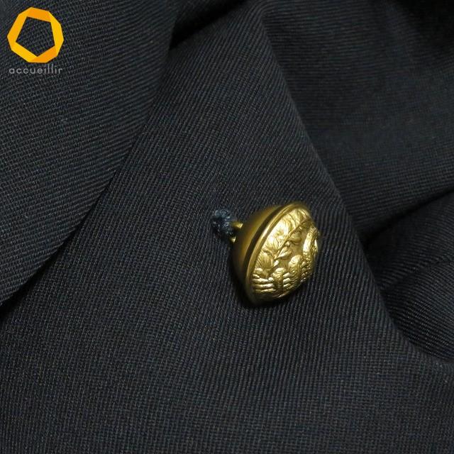 anc カネコイサオ KANEKO ISAO ジャケット 濃紺 ダブル 金ボタン 