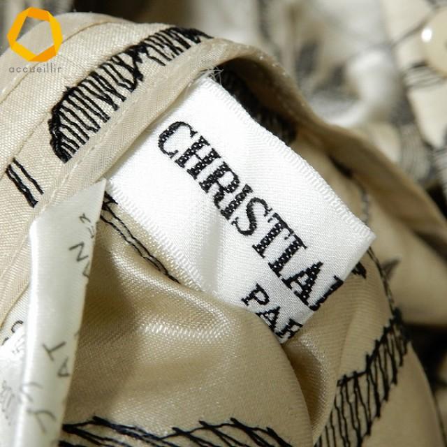 #anc クリスチャンオジャール CHRISTIANAUJARD セットアップ ツーピース 花柄 光沢 11AT ベージュ系 黒 レディース [980491] |  | 06