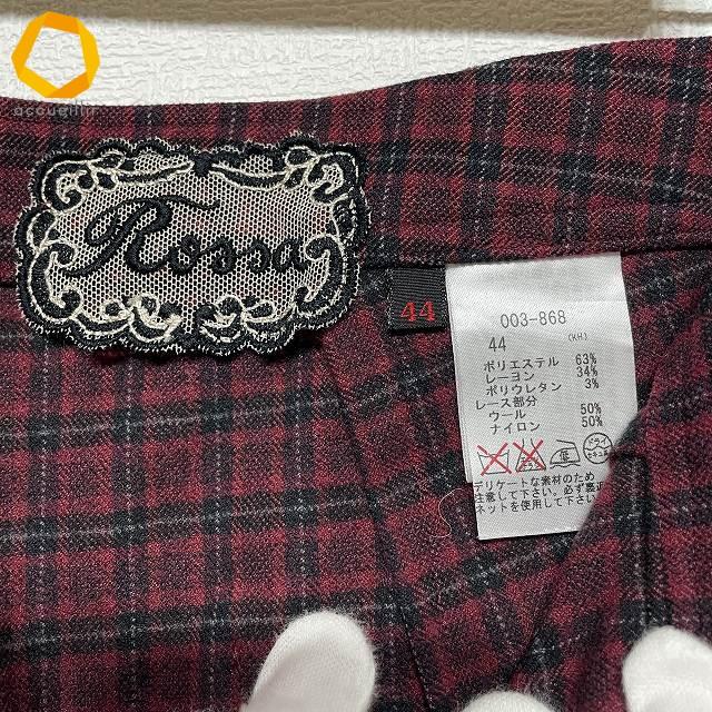 anc インポートロッサ import Rossa パンツ 赤系 黒 グレー