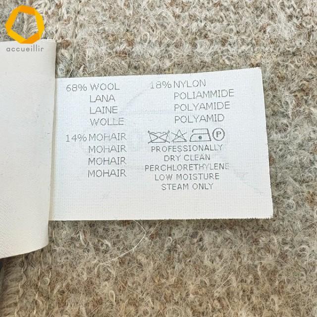 wxc ミッソーニ MISSONI ジャケット 44 ベージュ モヘヤ混 イタリア製