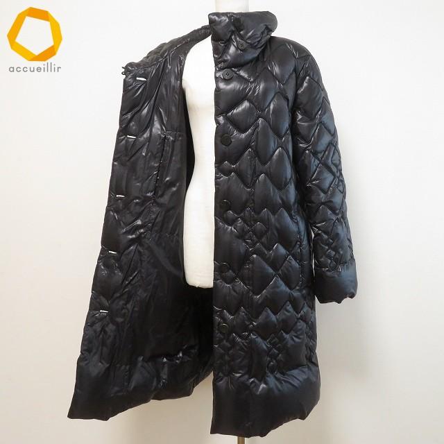 wpc イッセイミヤケハート ISSEIMIYAKE Haat コート 4 黒系 ダウン 