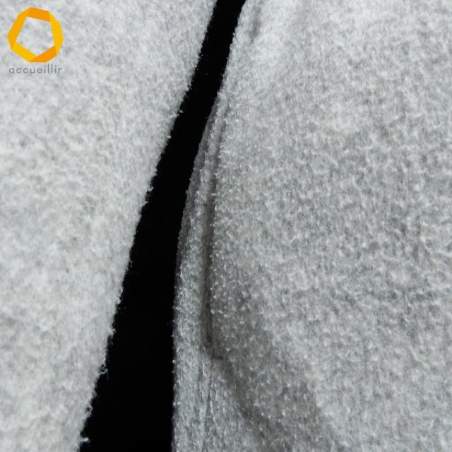 wnc ミラオーウェン Mila Owen ロング コート F グレー系 ベルト付き 