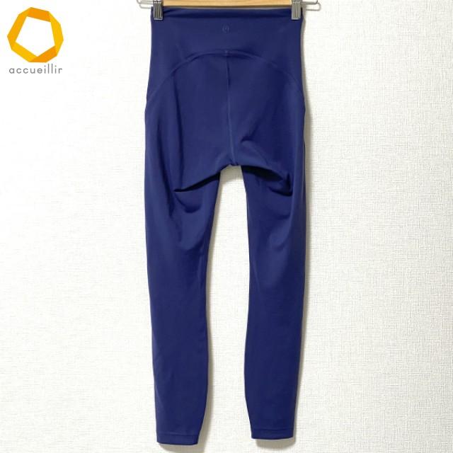 新品ルルレモン レギンス XS anc ルルレモン lululemon パンツ XS 紺 レギンス スパッツ ヨガ