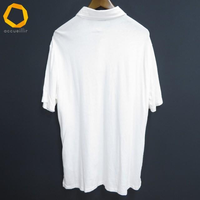 s ポロラルフローレン POLO RALPH LAUREN ポロシャツ LG 白 半袖