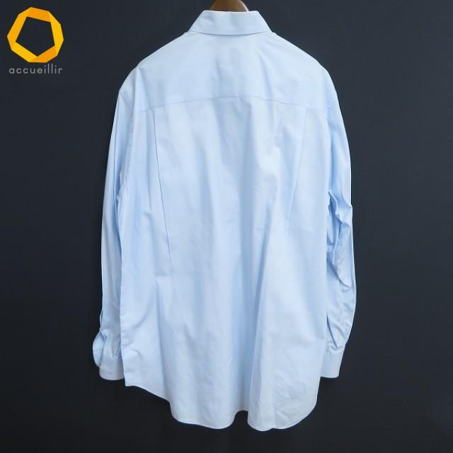 a アルマーニコレツォーニ ARMANI COLLEZIONI シャツ 43/17 水色 長袖