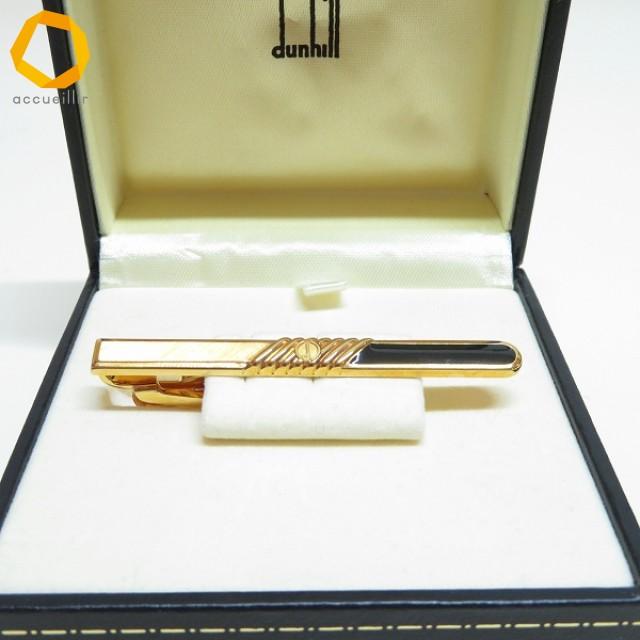 ae アルフレッド ダンヒル dunhill ネクタイピン ゴールド 黒 ドイツ製