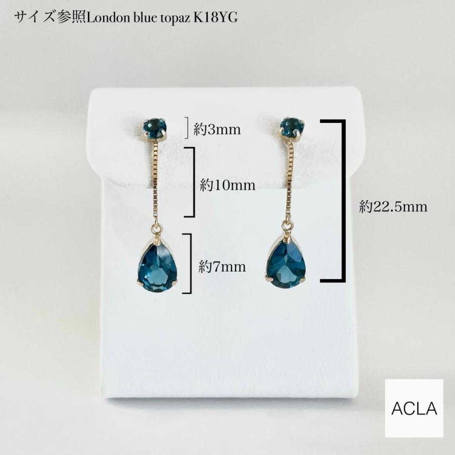 ペリドット ピアス 18金 K18 イエローゴールド 8月 誕生石 スタッド 