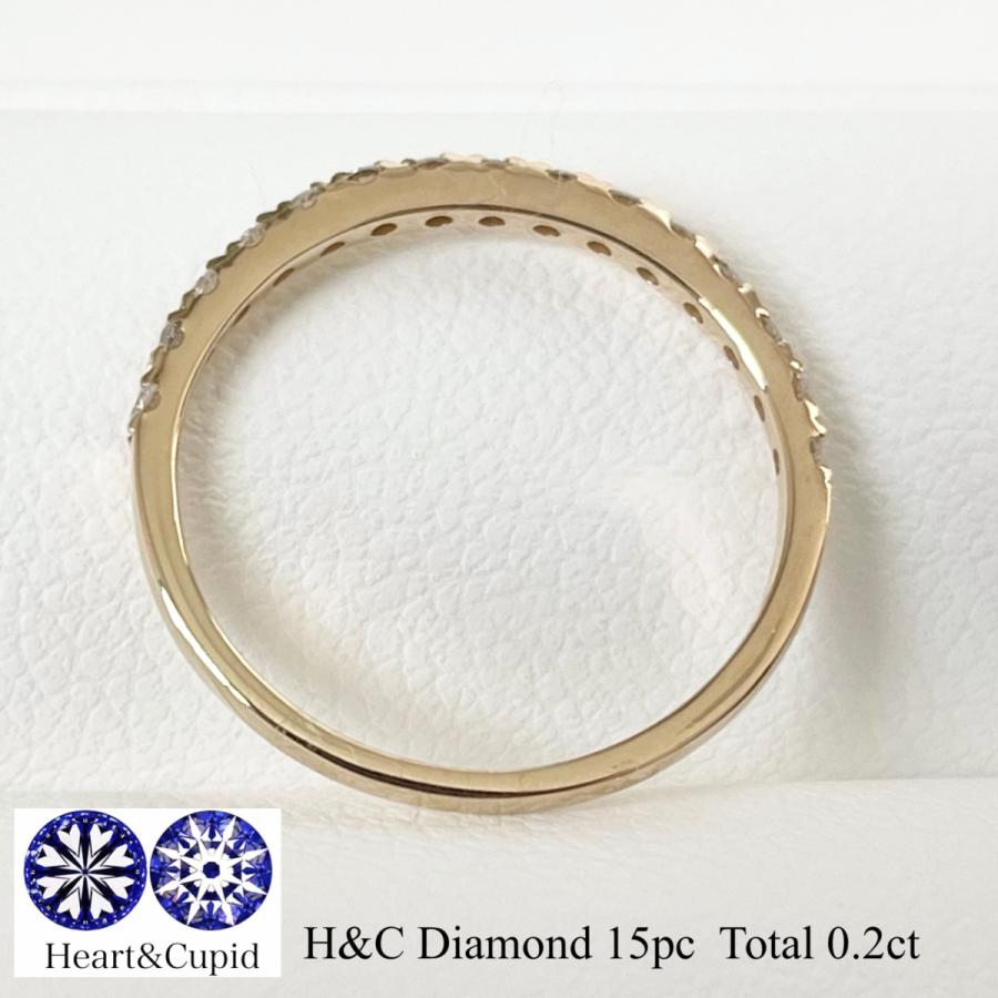 ハーフエタニティ18金YGダイヤリング 2カラット 楽天市場】K18YG【2.00ct】ダイヤモンドハーフエタニティリング