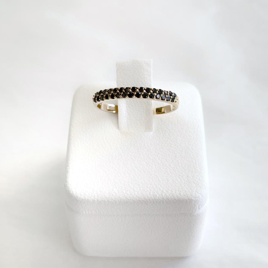 k18ホワイトゴールドブラック＆レスダイヤ1.09ct 2連リング 3連リング プラチナ Pt950 18金 K18 ダイヤモンド 0.19ct 細い指輪