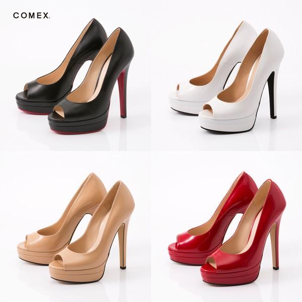 COMEX コメックス パンプス 高級本革 サンダル ミュール comex5503 送料無料 日本製 本革 ハイヒール レディース | COMEX