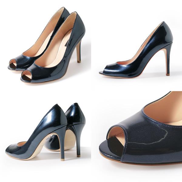 COMEX（コメックス） パンプス ハイヒール オープントゥ 9cmヒール