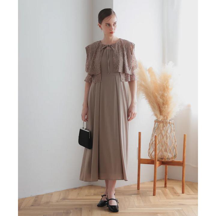 haremode パーティードレス レースボレロセットキャミソール