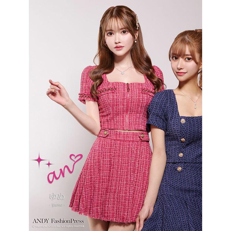 an ドレス AOC-3550 セットアップ ミニドレス Andyドレス アンドレス 