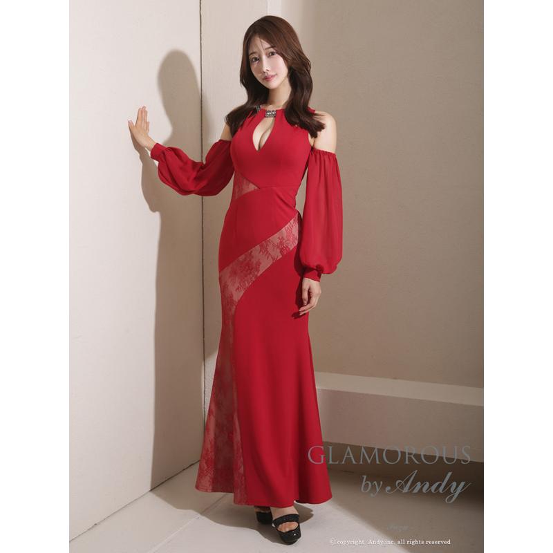 GLAMOROUS ドレス GMS-V876 ワンピース ロングドレス Andyドレス グラマラスドレス クラブ キャバ ドレス パーティードレス | 