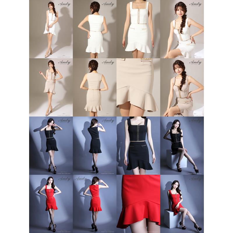 Andy ドレス AN-ON3026 セットアップ ミニドレス andyドレス アンディドレス クラブ キャバ ドレス パーティードレス |  | 06
