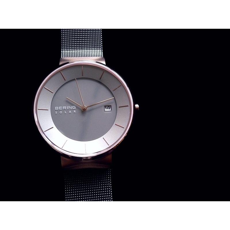 BERING ベーリング メッシュバンド ソーラー 腕時計 BERING ベーリング メッシュバンド ソーラー 腕時計